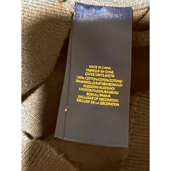 POLO RALPH LAUREN Boys Toddler Navy Blue V-neck Cotton Sweater Size M - Picture 3 of 8